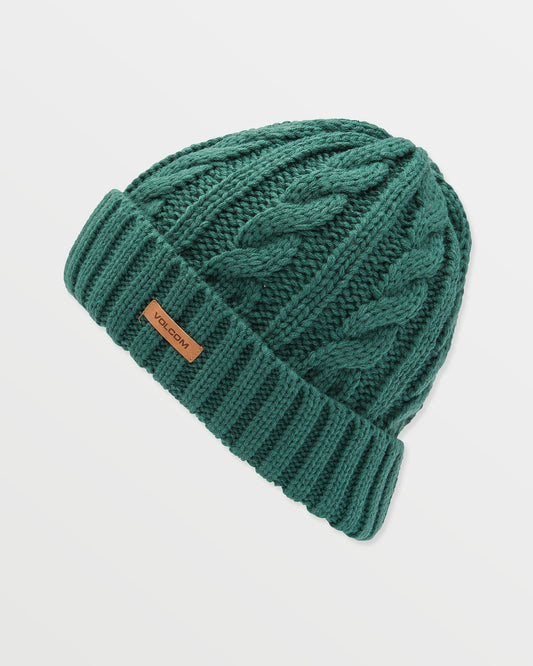 Stone Knit Beanie - Atlantic Deep