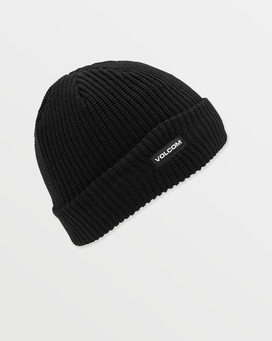 Youth Lined Beanie - Black