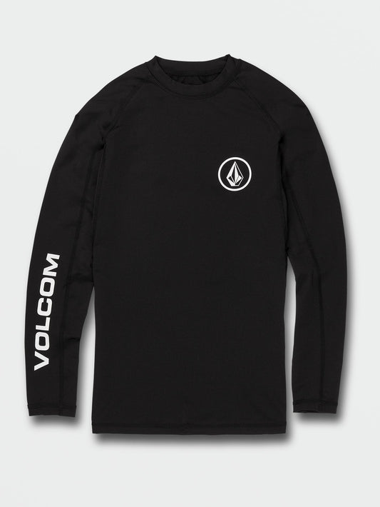 Lido Solid Rashguard - BLACK